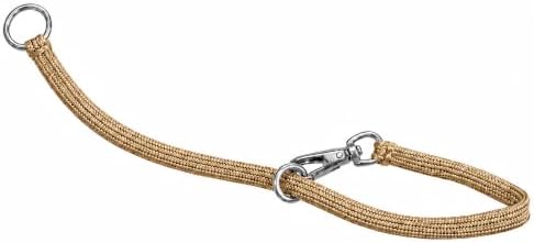 Resco Nylon Dominant Dog Collar for Training and Handling, 18", Fawn - Image 2