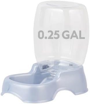 Petmate Pet Cafe Water Dispenser, XS, 0.25 GAL, Pearl Ash Blue, 7.3in by Petmate