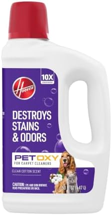 Hoover Oxy Pet Carpet Cleaner Solution, 50 oz., Ocean Breeze Scent by Hoover