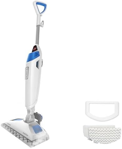 BISSELL Steam Mop 1940A PowerFresh Floor Steam Cleaner for Hard Wood & Tile with Natural Sanitization, Easy Scrubber, Variable Steam, 12” Cleaning Path by BISSELL