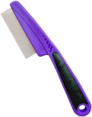 Yumflan Fine Tooth Stainless Steel Flea Comb for Dogs & Cats by yumflan