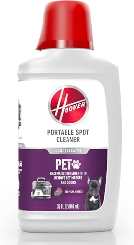 Hoover Pet Portable Spot Cleaner Solution, 32 oz., Tropical Breeze Scent by Hoover