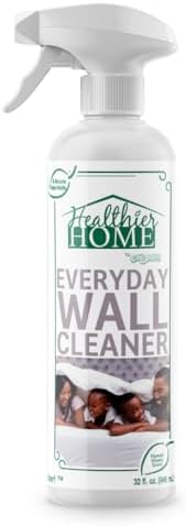 CHOMP! Painted Wall Cleaner Spray, Multipurpose for Walls, Ceilings, and Baseboards, Removes Dirt, Dust, Odor, Stains, Healthier Home 5-Minute CleanWalls 4-in-1, 32 Ounces (Flannel Sheets Scent) by CHOMPHealthierHome