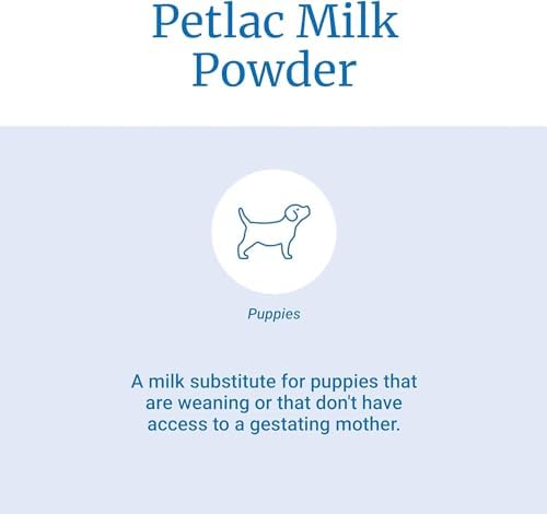 PetAg PetLac Milk Powder for Puppies - Puppy Milk Replacement for Newborn to 6-Week-Old Orphaned or Rejected Puppies - 10.5 oz Powdered Drink Mix(Pack of 2) - Image 4