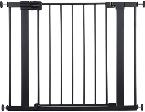Safety 1st Easy Install 28'' Walk Thru Gate, Fits Between 29'' and 38'', Black, 1-Pack,(GA105CBLK) by Safety1st