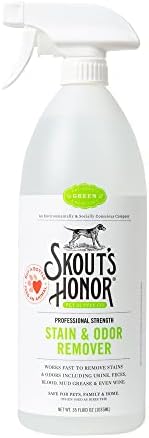 SKOUT'S HONOR Pet Stain and Odor Remover, 35 oz by SKOUTSHONOR