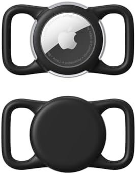 Waterproof AirTag Holder for Dog Collar, Soft Slide-On Dog AirTag Holder by WhoseID