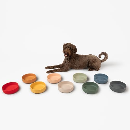 The Perfect Dish - Silicone Dog Bowl for Food & Water, 7.5"x2.25"- Cherry - Image 6