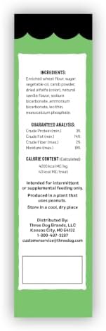 Three Dog Bakery Carob Grrave Digger Lick'n Crunchy Treats - 13 oz - Image 7