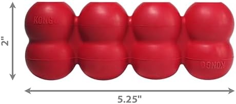 KONG Goodie Ribbon, Stuffable Natural Rubber Dog Toy, for Small Dogs - Image 6