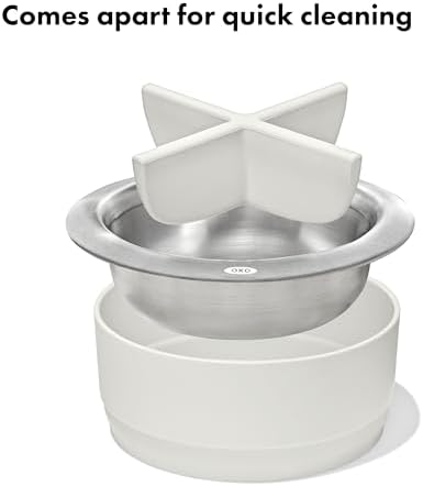 OXO Pet Easy-Clean Slow Feeder - Medium, 2 Cup Capacity - Image 3