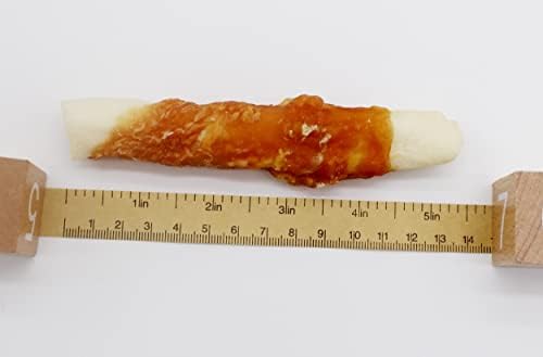 Dog Treats Chicken Wrapped Rawhide Rolls Healthy Dog Chews Long Lasting1 lb/454g (Pack of 2) - Image 6