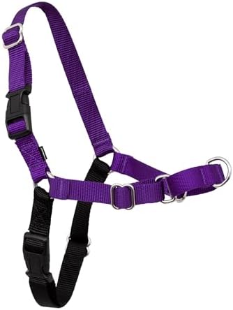 PetSafe Easy Walk Harness, No Pull Dog Harness, Deep Purple, Small by PetSafe
