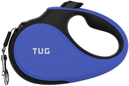 TUG Original Retractable Dog Leash, 16 ft (Small, Blue) by TUG