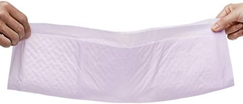 Amazon Basics Cat Pee Pads, Odor Control, Super Absorbent, Disposable, Universal Fit for Litter Box, Fresh Scent, Multi Cat, White/Purple, 80 Count - Image 3