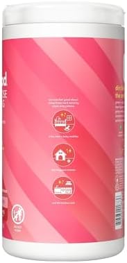 method All-Purpose Cleaning Wipes, Pink Grapefruit, 70 Count - Image 3