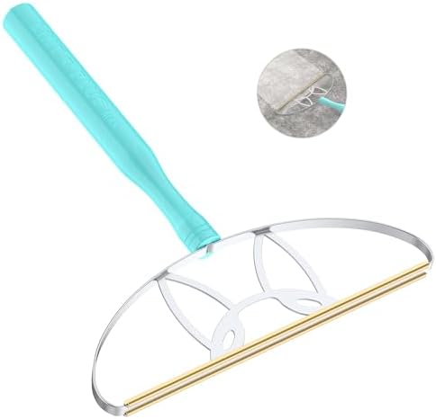 LINTPLUS Pet Hair Remover Max (2X Larger Than Pro) – Oversized Deep Cleaner Tool for Carpets, Rugs & Furniture, Heavy-Duty Scraper with Copper Blade for Stubborn Dog & Cat Hair, Reusable & Ergonomic by LINTPLUS