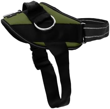 ShawnCo Essential Dog Harness, No-Pull Pet Vest (Olive Green,L) by SHAWNCO