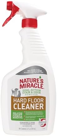 Nature's Miracle Hard Floor Cleaner, Stain & Odor Remover, 24 oz by NaturesMiracle