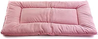 Pet Dreams Dog Crate Pad - Washable Kennel Mat, Crate Pads for Dog Cages, Non-Toxic, Flat Indoor Cat Bed, Fits iCrate 18, 24, 30, 36, 42, 48 Inches (Dusty Pink, XL, 42 Inch) by PetDreams