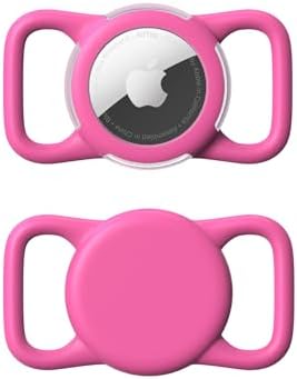 Waterproof AirTag Holder for Dog Collar, Soft Slide-On Dog AirTag Holder by WhoseID