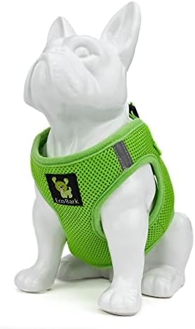 EcoBark Premium Dog Harness - Luxury Soft Dog Harnesses for Puppies & Dogs - Step in Vest Body Halter Under 19 lbs (Green) - Image 6