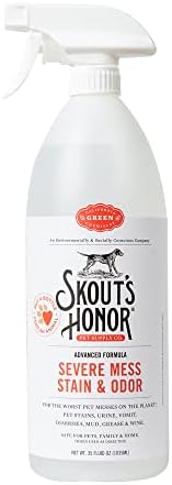 SKOUT'S HONOR Severe Mess Stain and Odor Remover, 35 oz by SKOUTSHONOR