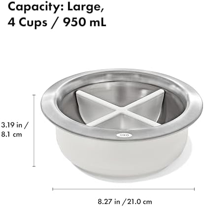 OXO Pet Easy-Clean Slow Feeder - Large, 4 Cup Capacity - Image 7