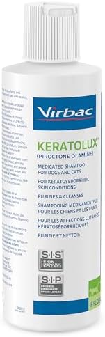 Keratolux (Piroctone Olamine) Medicated Shampoo for Dogs and Cats - Image 2