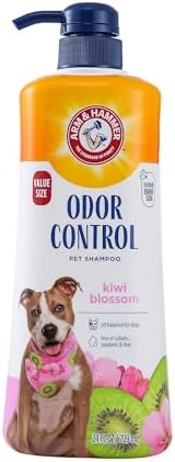 Arm & Hammer Odor Control Dog Shampoo, Value Size with Pump, 24 Fl Oz (Pack of 6) by ArmHammer