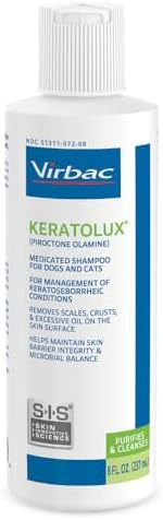 Keratolux (Piroctone Olamine) Medicated Shampoo for Dogs and Cats by Virbac