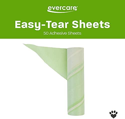 Evercare 10-Inch Mega All-Purpose Pet Hair Lint Roller Refill, 50 Sheets – Sticky Roller for Pet Hair, Cat & Dog_Hair Remover, Lint Remover, Pet_Hair_Remover for Furniture, Clothing & Cars (Pack of 3) - Image 3
