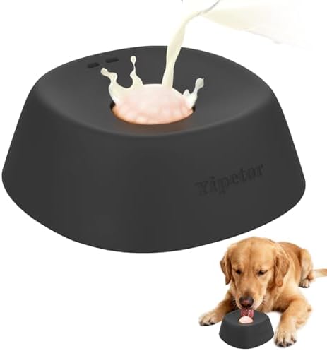 Yipetor Dog Lick Bowl, Rolled Ball-in Slow Feeder Enrichment Puzzle Toys by WelcometoYipetor