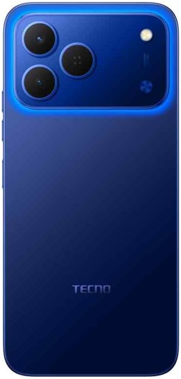 Tecno Spark 50 Ai 4G LTE (256GB + 4GB) (Compatible with Tmobile Mint Tello Boost Mobile and Worldwide) Dual SIM 6.78" 120Hz 50MP Camera (Halo Blue) - Image 2