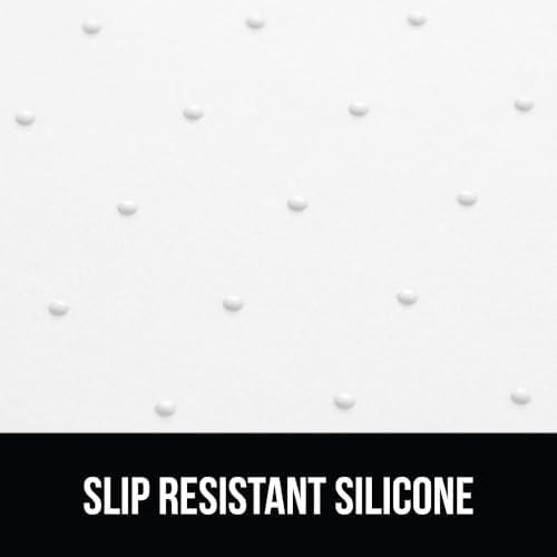 GORILLA GRIP Dog Food Mat, 100% Waterproof Silicone, 18.5x11.5 White - Image 4