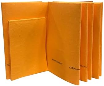 5 Pack New Supper 300's German Shammy Cloths Thicker Larger Stronger 36"X24" Chamois Towels Super Absorbent for Pets, Parenting Tool Cleaning for Home and Commercial Use Wholesale Bulk by Unknown