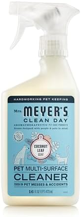Mrs. MEYER'S CLEAN DAY Pet Multi-Surface Cleaner, Coconut Leaf Scent, 16oz by MrsMeyers