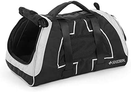 Sherpa Forma Frame Crash-Tested Travel Pet Carrier, Airline Approved & Guaranteed On Board - Black, Medium - Image 2