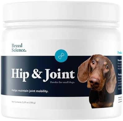 Hip and Joint Food Supplement for Dogs, Small Breeds- Glucosamine and Chondroitin Powder with Green Lipped Mussel - Pain, Inflammation Relief with Vitamins - Senior Health Supplies for Arthritis - Image 6