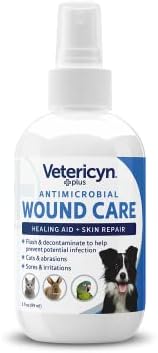 Vetericyn Plus Dog Wound Care Spray | Healing Aid and Skin Repair, Clean Wounds, Relieve Dog Skin Allergies, Safe for All Animals. 3 ounces - Image 2