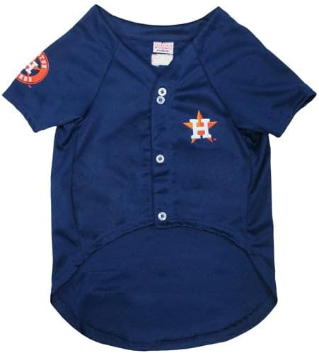 Official MLB Houston Astros Pet Jersey for Dogs & Cats, Size XX-Large - Stylish Baseball Jersey for Your Furry Fan- Show Off Team Spirit with The Perfect Fan Apparel Gear for Pet, Dog & Cat - Image 3