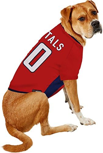 Pets First NHL Pet Jersey - Washington Capitals Dog Jersey, XX-Large. A Premium Big Jersey for Dogs & Cats to Look just Like The Real Hockey Player, Red, XX-Large Pet Jersey Licensed by The NHL - Image 2