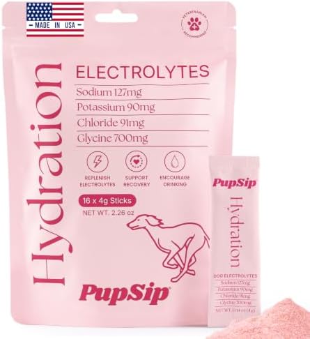 Dog Electrolytes – Vet-Formulated Dog Hydration with Taurine by PupSip