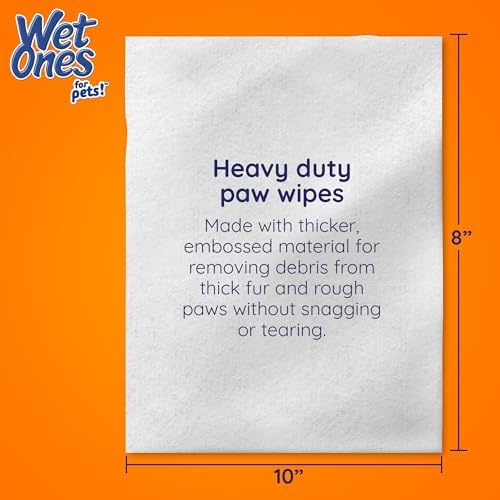 Wet Ones for Pets Antibacterial Dog Paw Wipes, Tropical Splash, 50 Count - Image 3