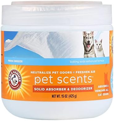 Arm & Hammer Pet Scents Solid Gel Odor Eliminator, Fresh Breeze, 15 Oz by ArmHammer