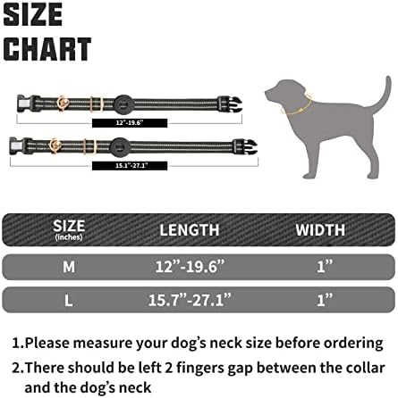 AUROTH Adjustable Air Tag Dog Collar, Nylon Animal Collar for Medium Large Dogs, 360-degree Swivel D Ring, Reflective Threads, Skin Cover Feature, Lightweight, Soft, Set-Black - Image 7
