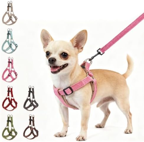 BEAUTYZOO Adjustable No Pull Dog Harness and Leash Set by BEAUTYZOO