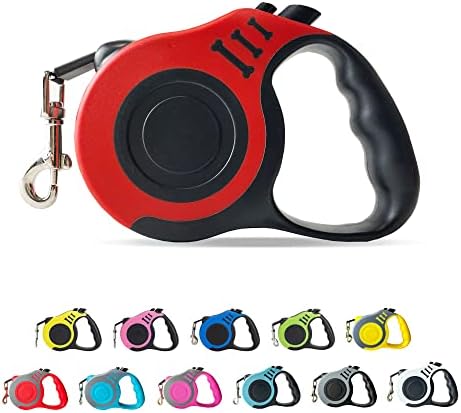 Retractable Dog Leash Automatic Telescopic Tractor Dog Tape by LIEVUIKEN