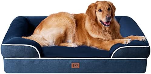 EHEYCIGA Orthopedic Extra Large Dog Bed, Waterproof Washable XL Pet Bed 44" by EHEYCIGA