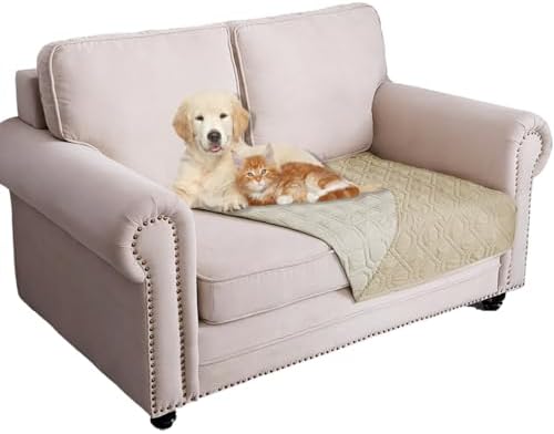 Ameritex Waterproof Dog Bed Cover Pet Blanket for Furniture Bed Couch Sofa Reversible by Ameritex